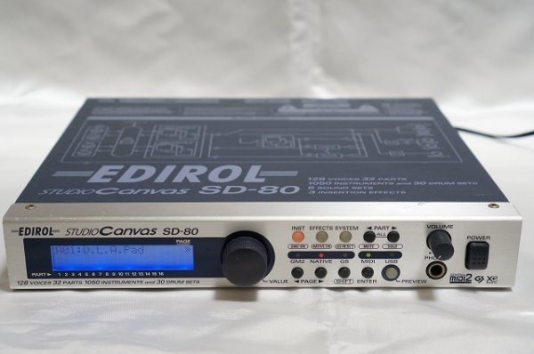 ヤフオク! - EDIROL SD-80 STUDIO Canvas /