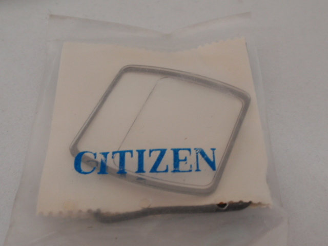 ★シチズン CITIZEN 純正風防 54-80406★クリスタルガラス★専用パッキン付き★未使用新品