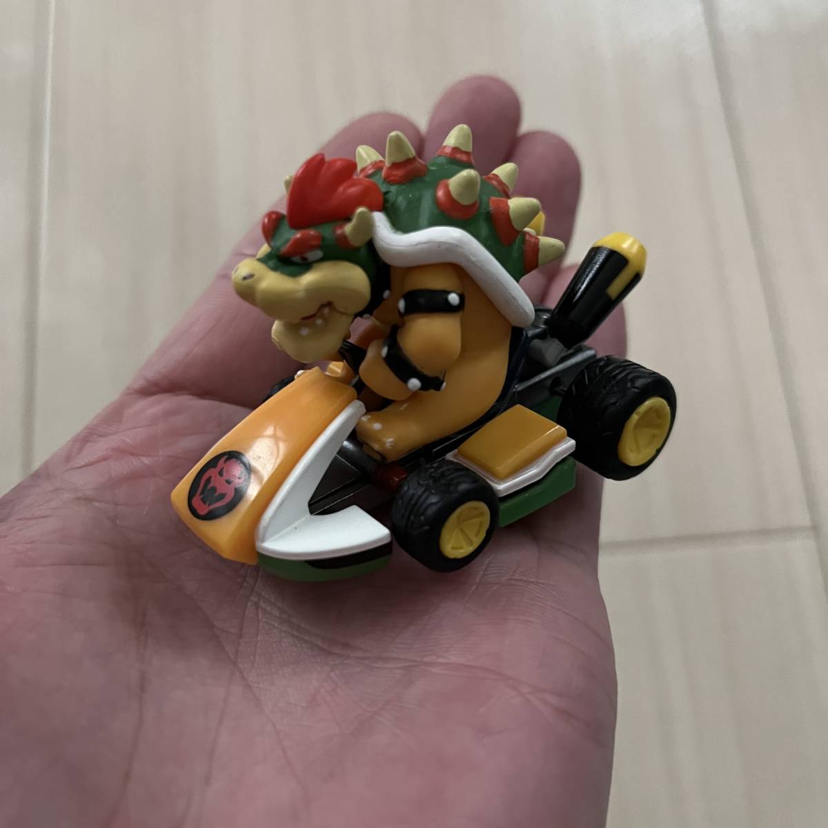 クッパ マリオカート8 プルバックカー プルバックフィギュア_画像1