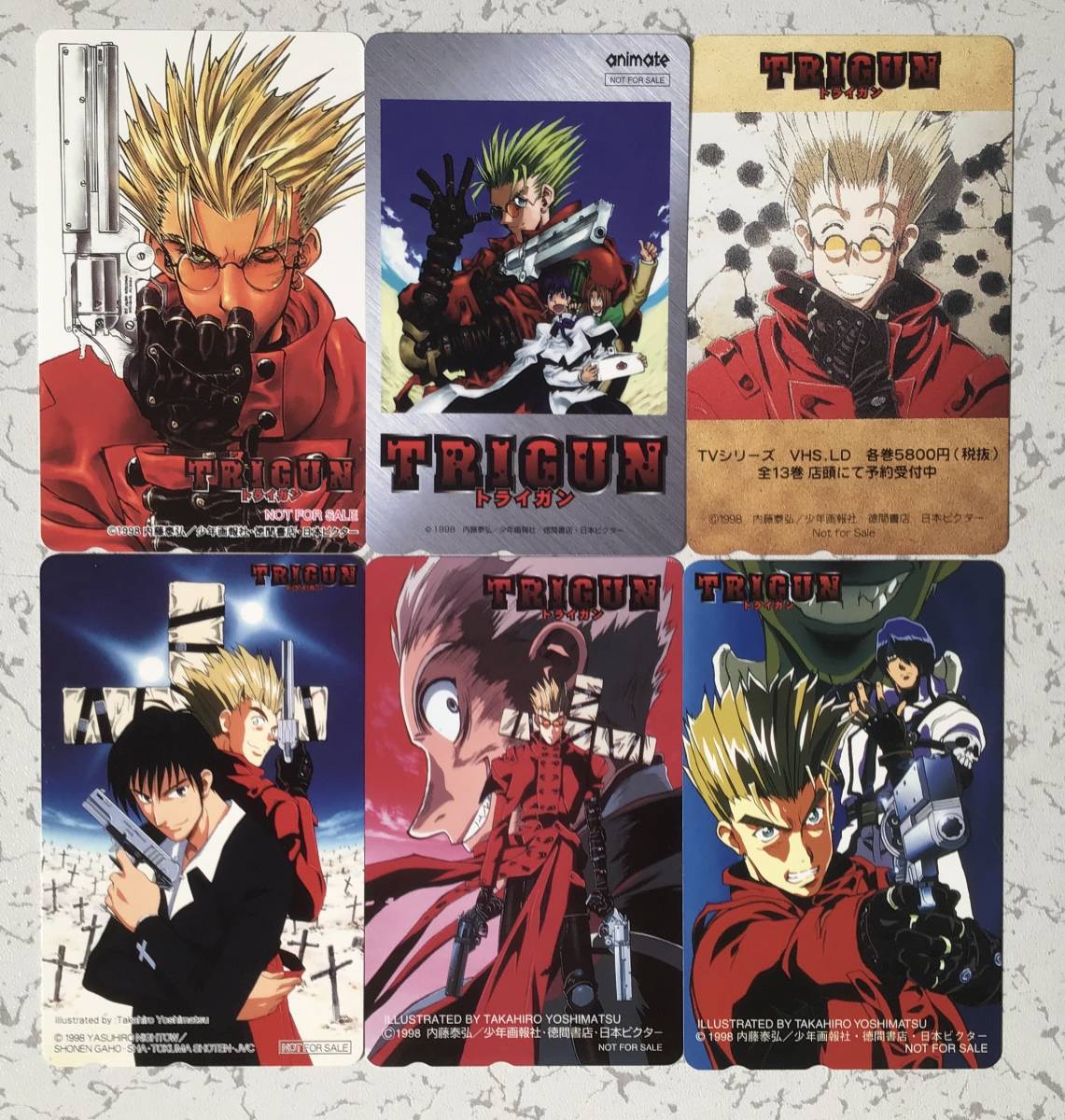 少年画報社 内藤泰弘 TRIGUN ARCHIVES トライガンアーカイブス アート