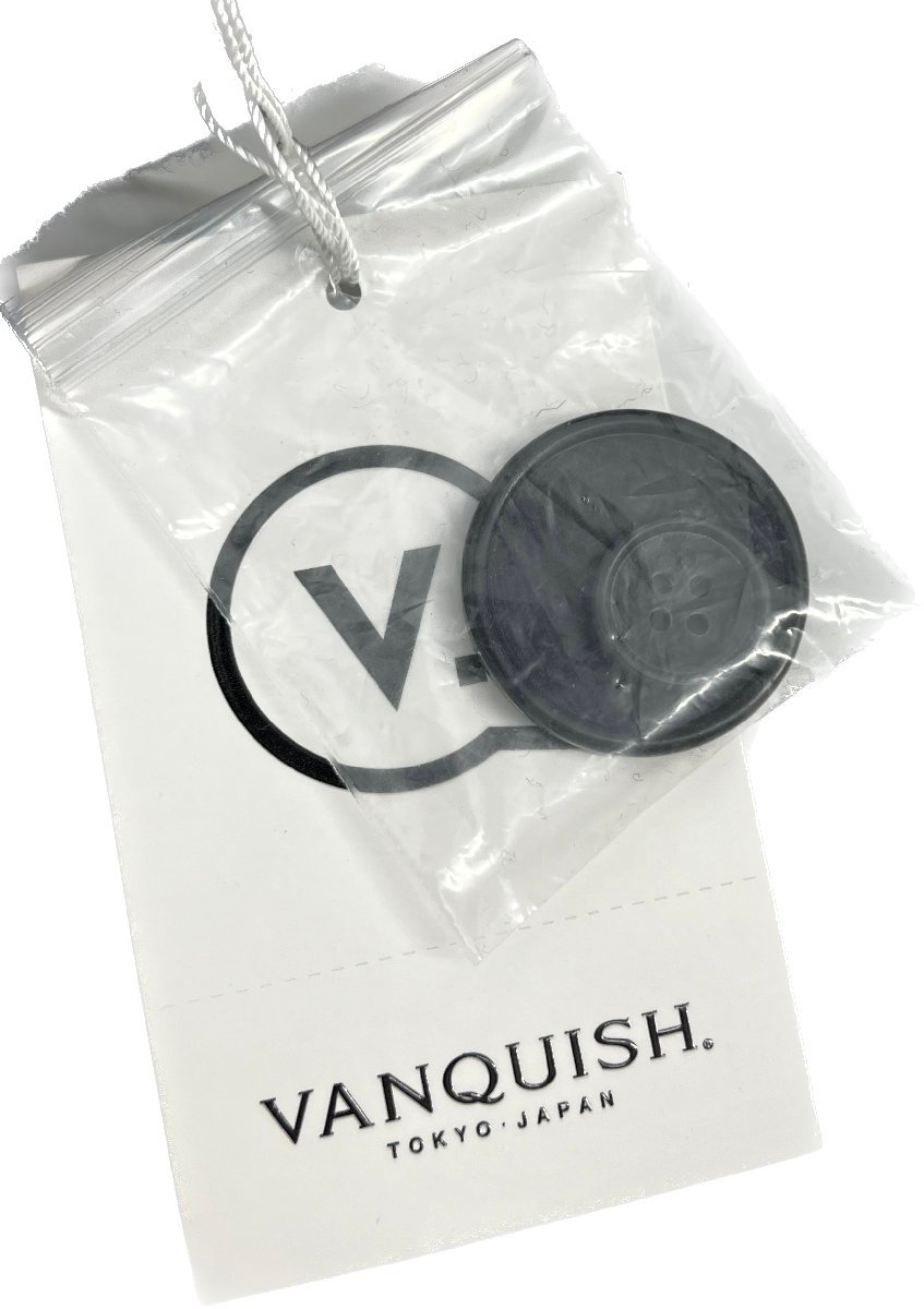 未使用品 VANQUISH ヴァンキッシュ 「1kg メルトン ロング Pコート」 ウール ダブル ピーコート 肉厚 裏地付 VJJ6054 S 黒 定価¥30,240-_画像8