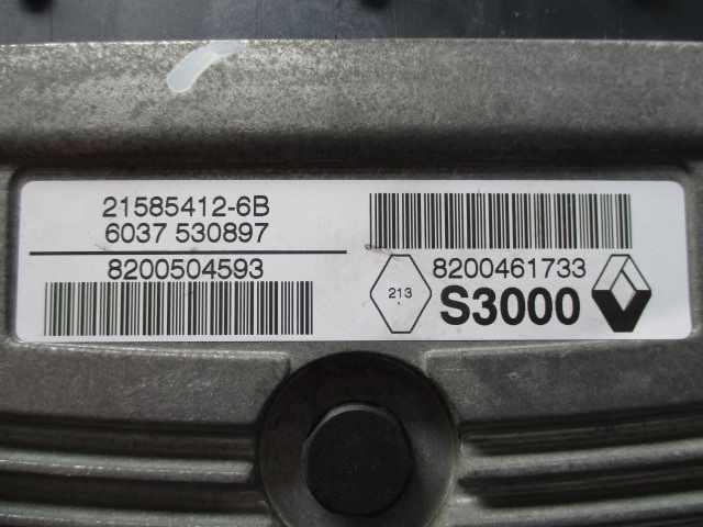 3495 ルノー ルーテシア RK4M エンジンコンピューター ECU CPU ジョンソン製 8200504593 8200461733 H20/3_画像3