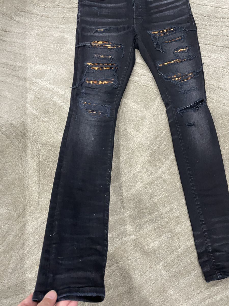 AMIRI ブラックデニム 29-