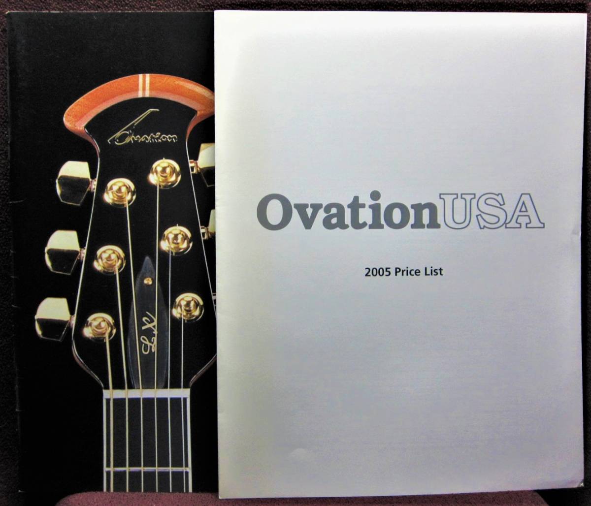 OVATION U.S.A★オベーションUSA総合カタログ★2005年/平成17年★プライスリスト付き★KAMAN/中尾貿易_画像6