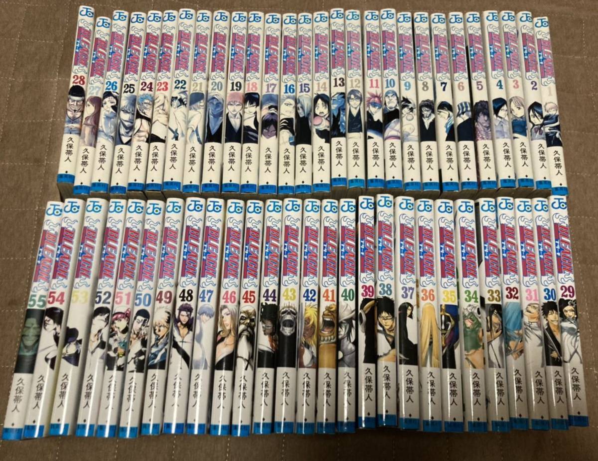 BLEACH ブリーチ 1〜55巻セット 初版多数 久保帯人 ジャンプ アニメ化 漫画