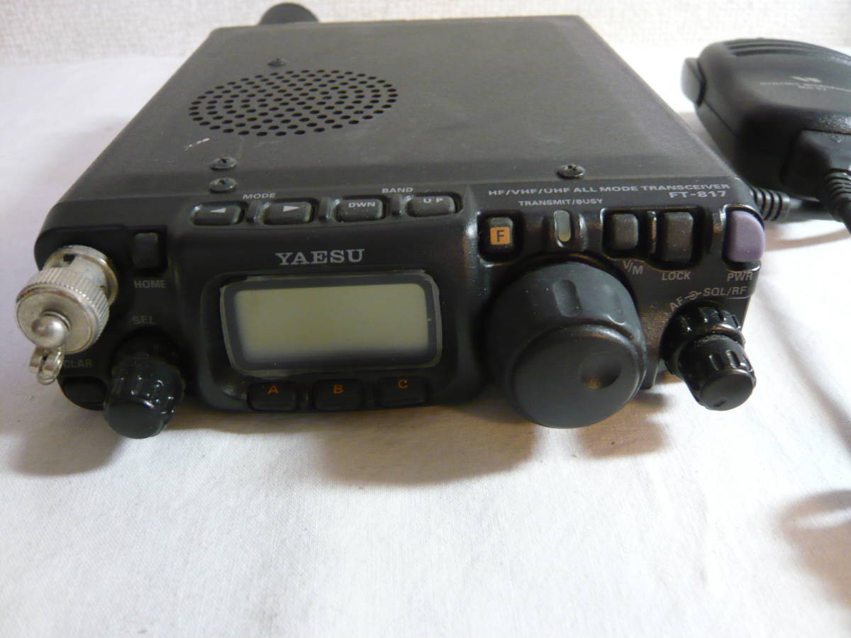 アマチュア無線 YAESU FT-817 HF VHF UHF ALL MODE TRANSCEIVER 