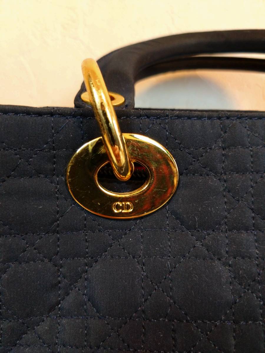 Christian Dior レディディオール カナージュ ハンドバッグ | beltone.sg
