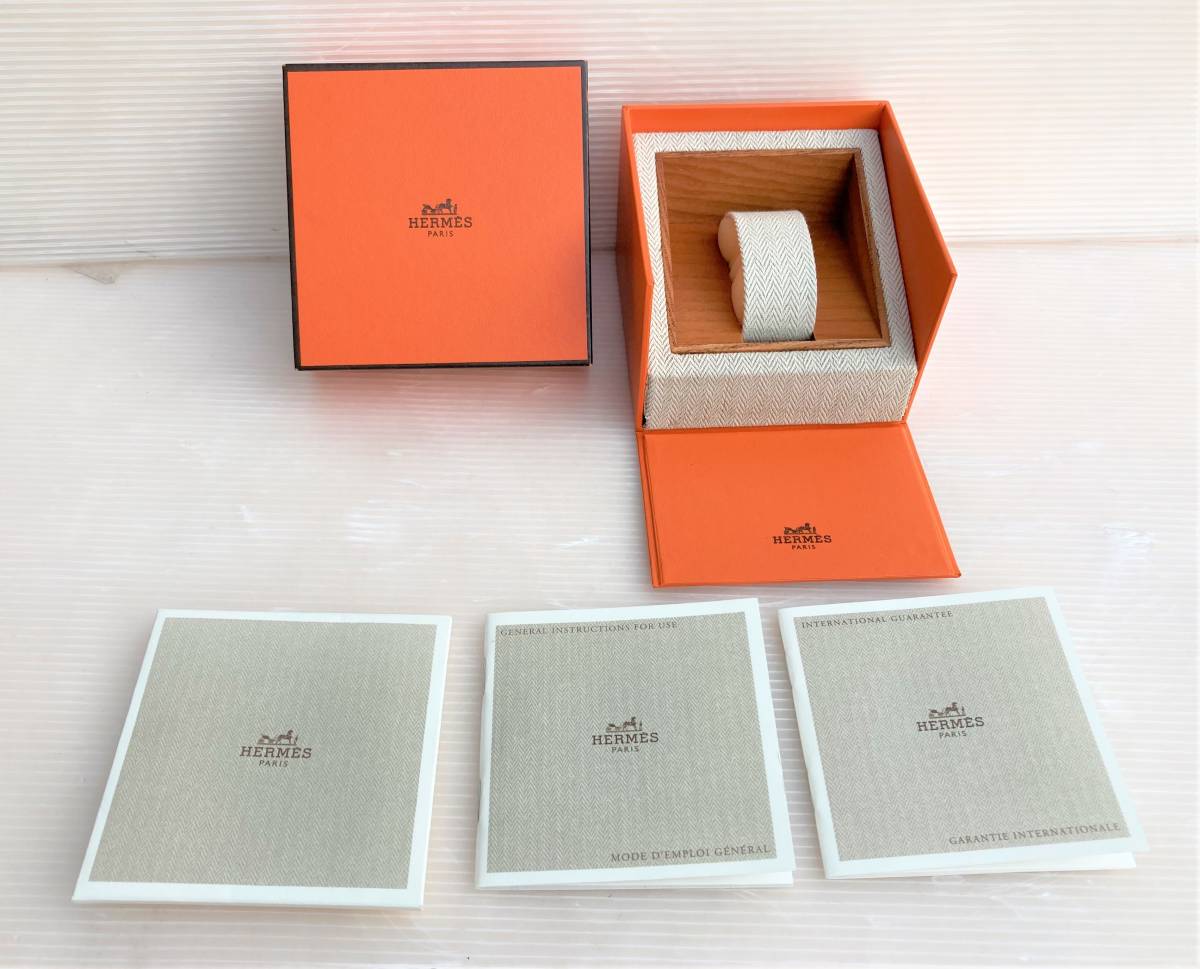 憧れ 箱 HERMES エルメス 時計 空箱 腕時計 収納BOX econet.bi