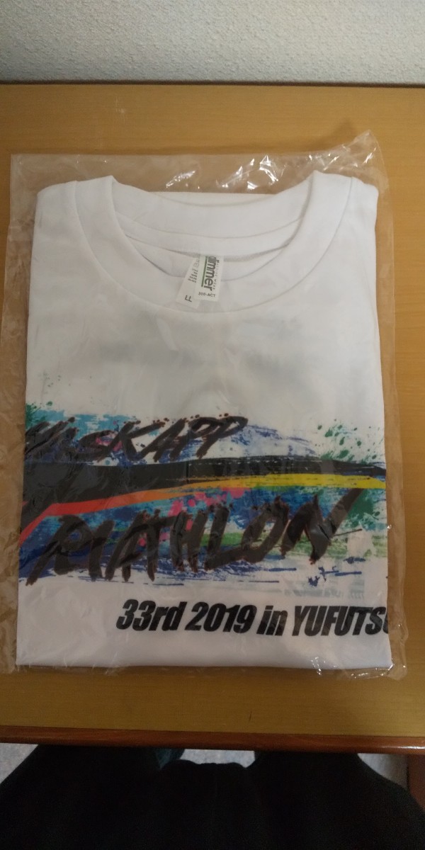 Tシャツ　ハスカップトライアスロン2019　大会Tシャツ