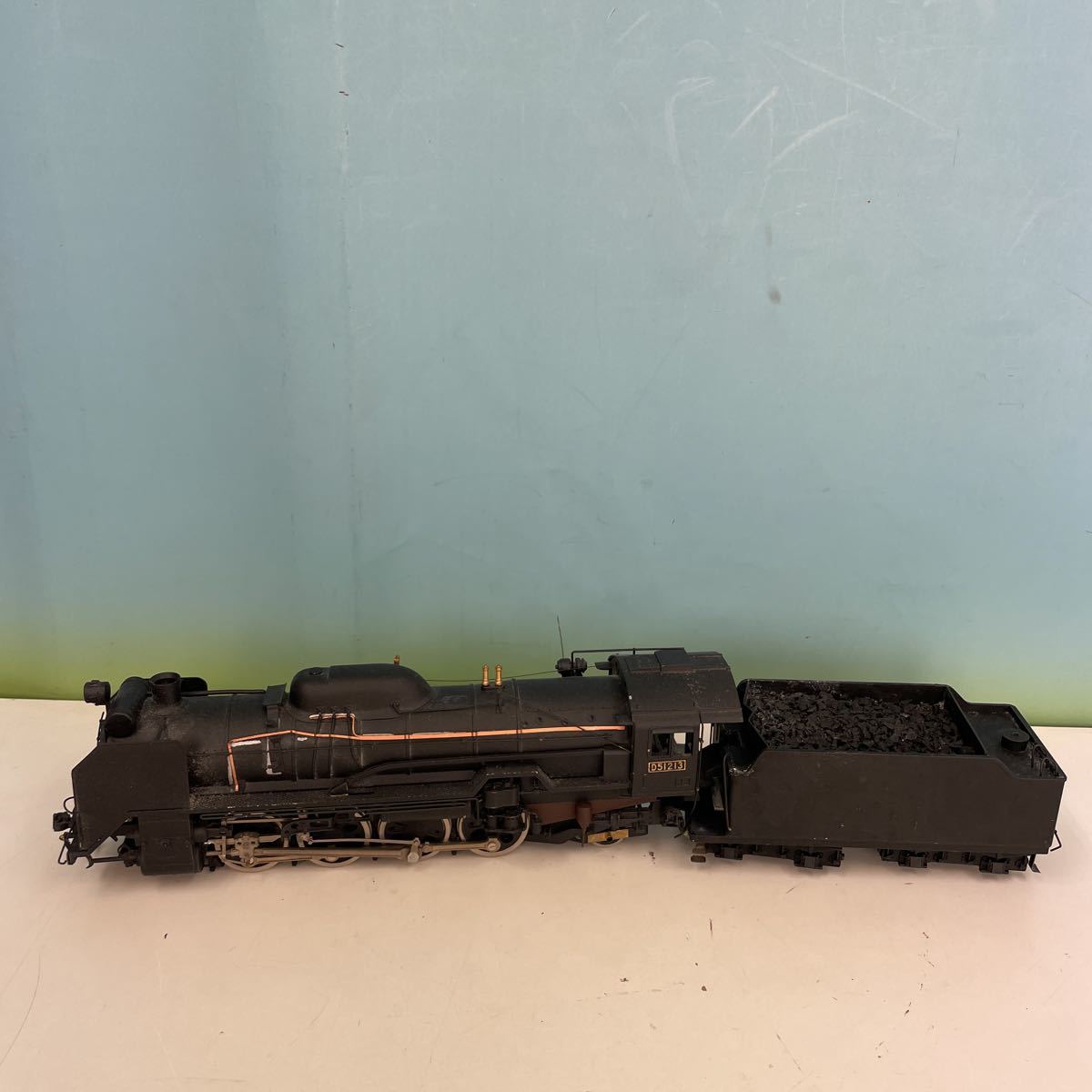 鉄道模型 国鉄 SL 蒸気機関車 D51型 D51213 模型 三井金属製 D51213 