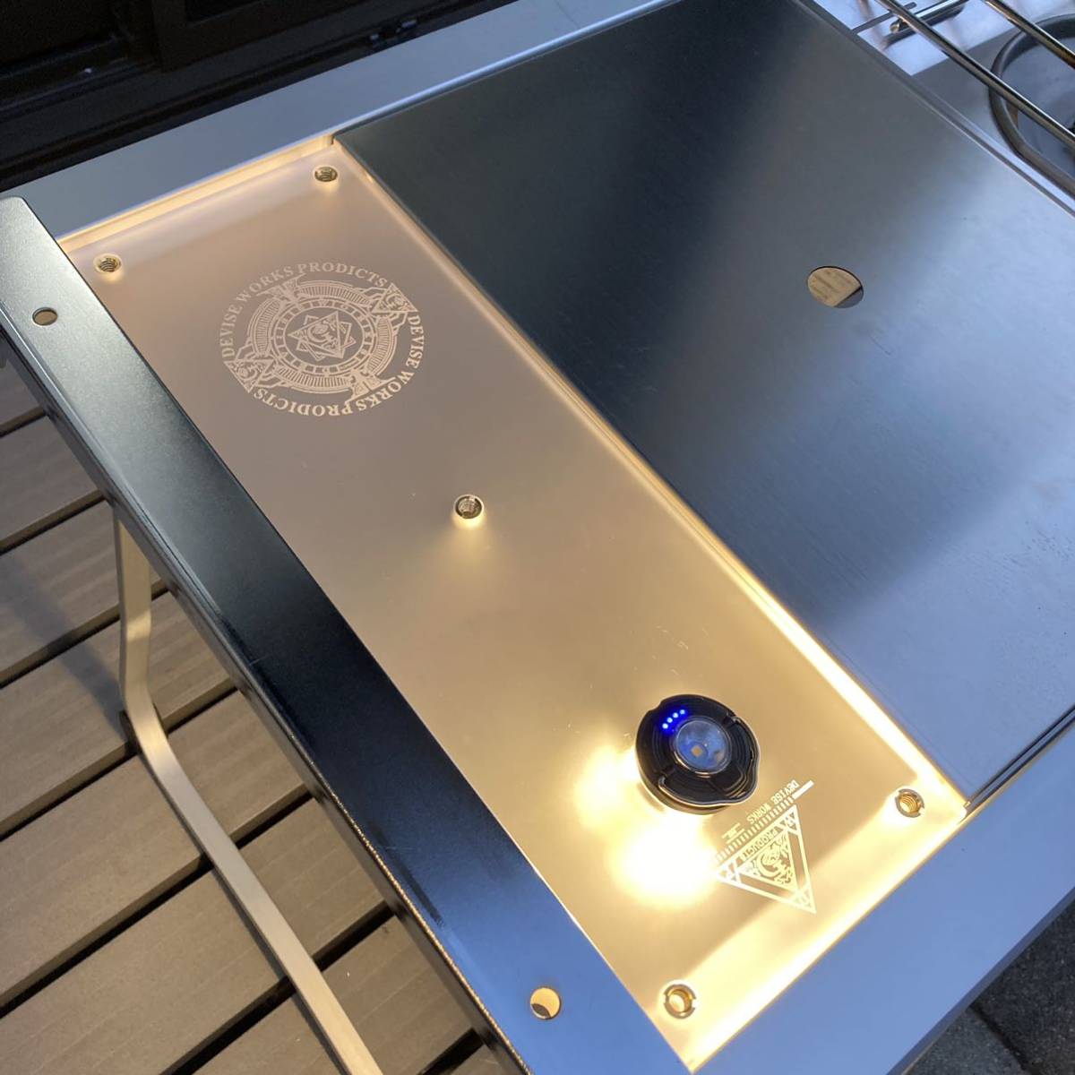 スノーピーク IGT用 ハーフユニット アクリル ゴールゼロ用 三脚