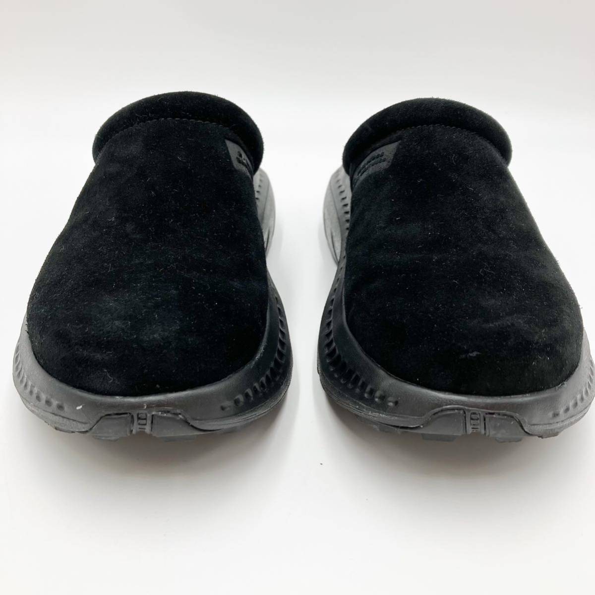 N.HOOLYWOOD × UGG エヌハリウッド アグ コラボレーション 厚底ソール サンダル スリッポン ブラック 黒 スエード 26cm CA805 SLIDE 箱付
