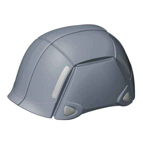 折りたたみヘルメットブルーム TOYO 保護具 ヘルメット防災用 NO.100 グレー_画像1