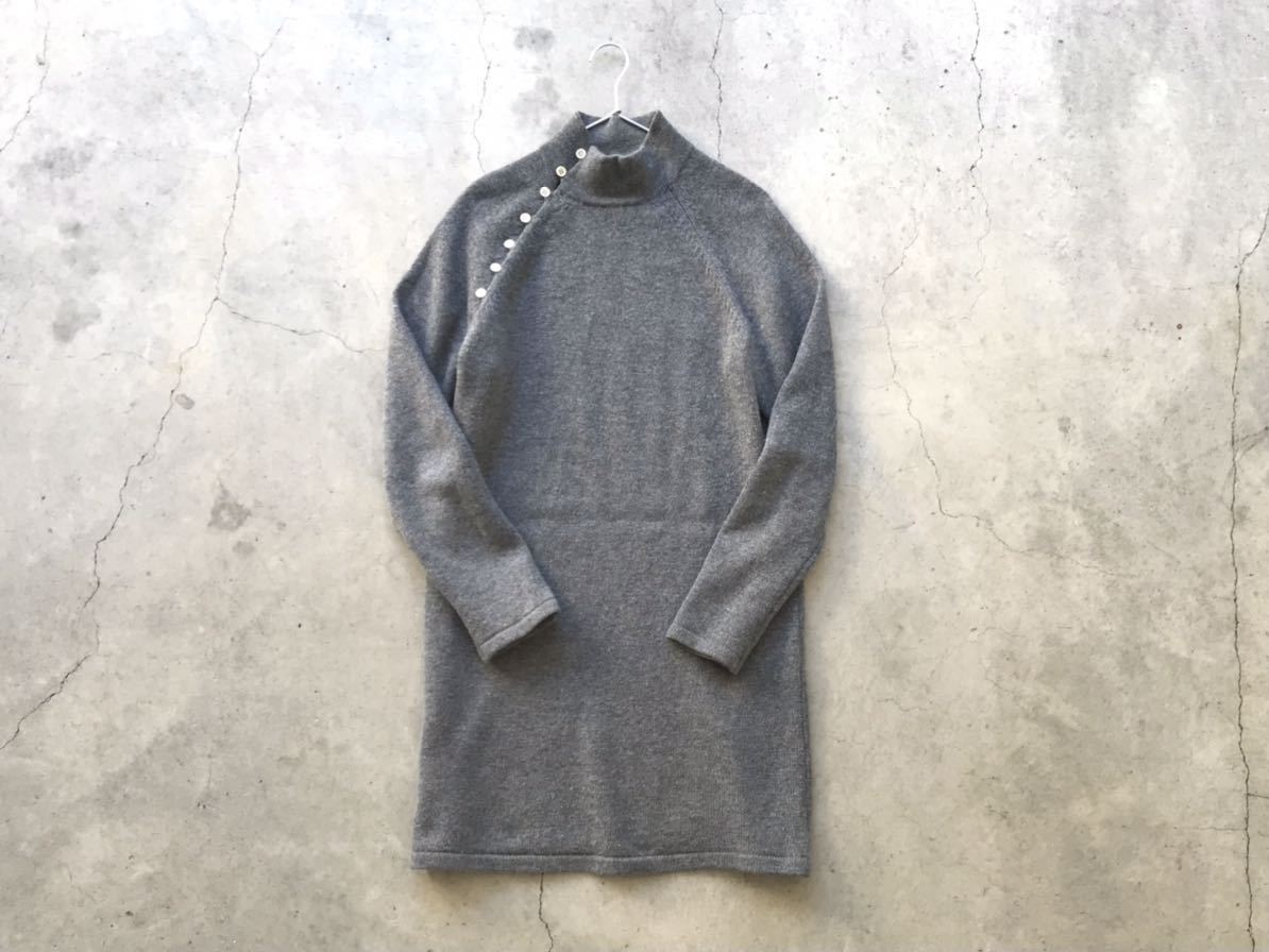 Y's YOHJI YAMAMOTO ハイネック仕様 ロング丈ウールニット Y's YOHJI YAMAMOTO ハイネック仕様 ロング丈ウールニット
