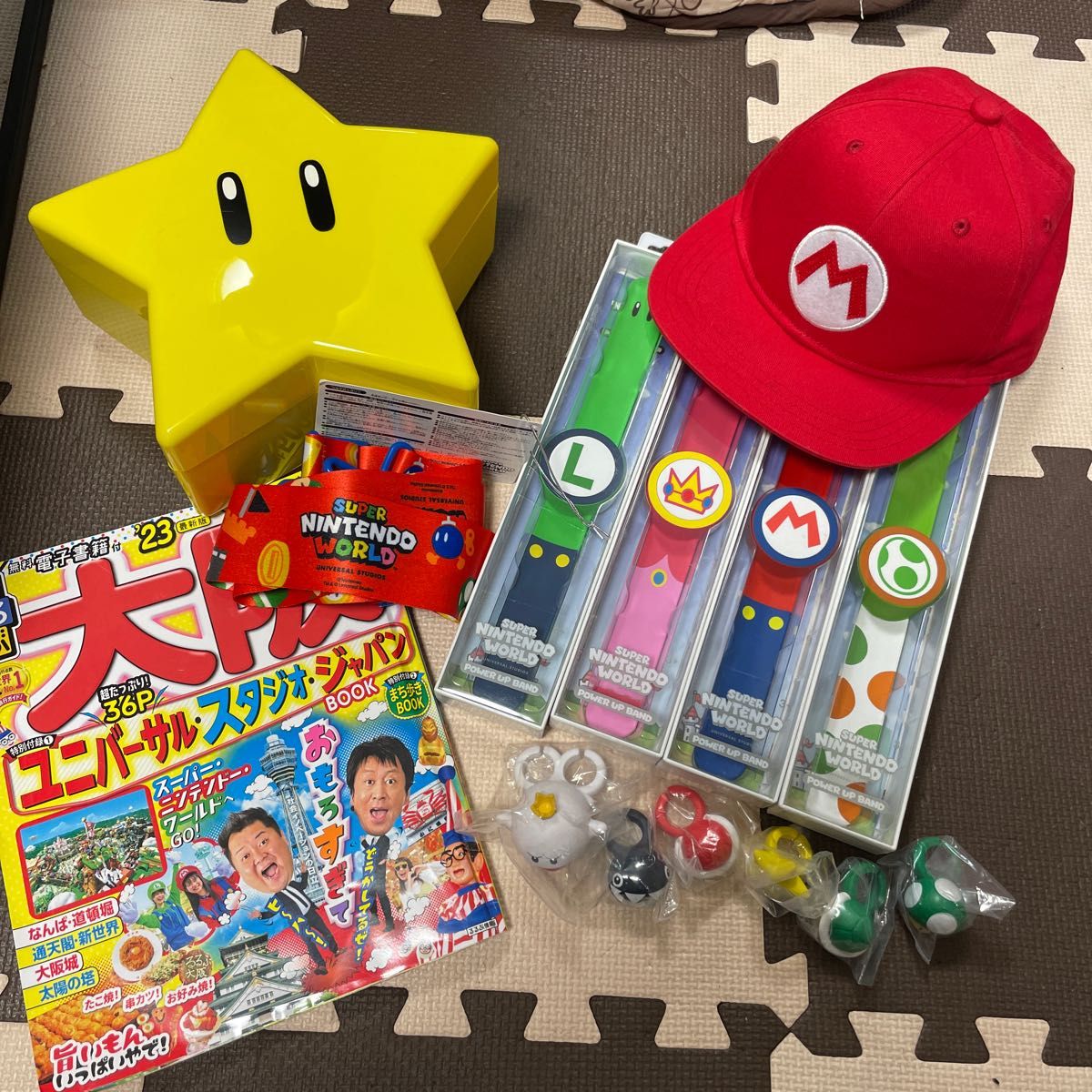 USJ ユニバ パワーアップバンド マリオ スター ポップコーン セット ユニバーサルスタジオジャパン テレサ キャップ USJ ユニバ パワーアップバンド マリオ スター ポップコーン セット ユニバーサルスタジオジャパン テレサ キャップ