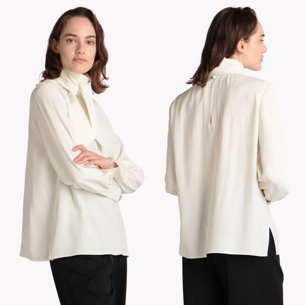 theory luxe 22AW Preciousコラボ ボウタイブラウス|Yahoo theory luxe 22AW Preciousコラボ ボウタイブラウス|Yahoo