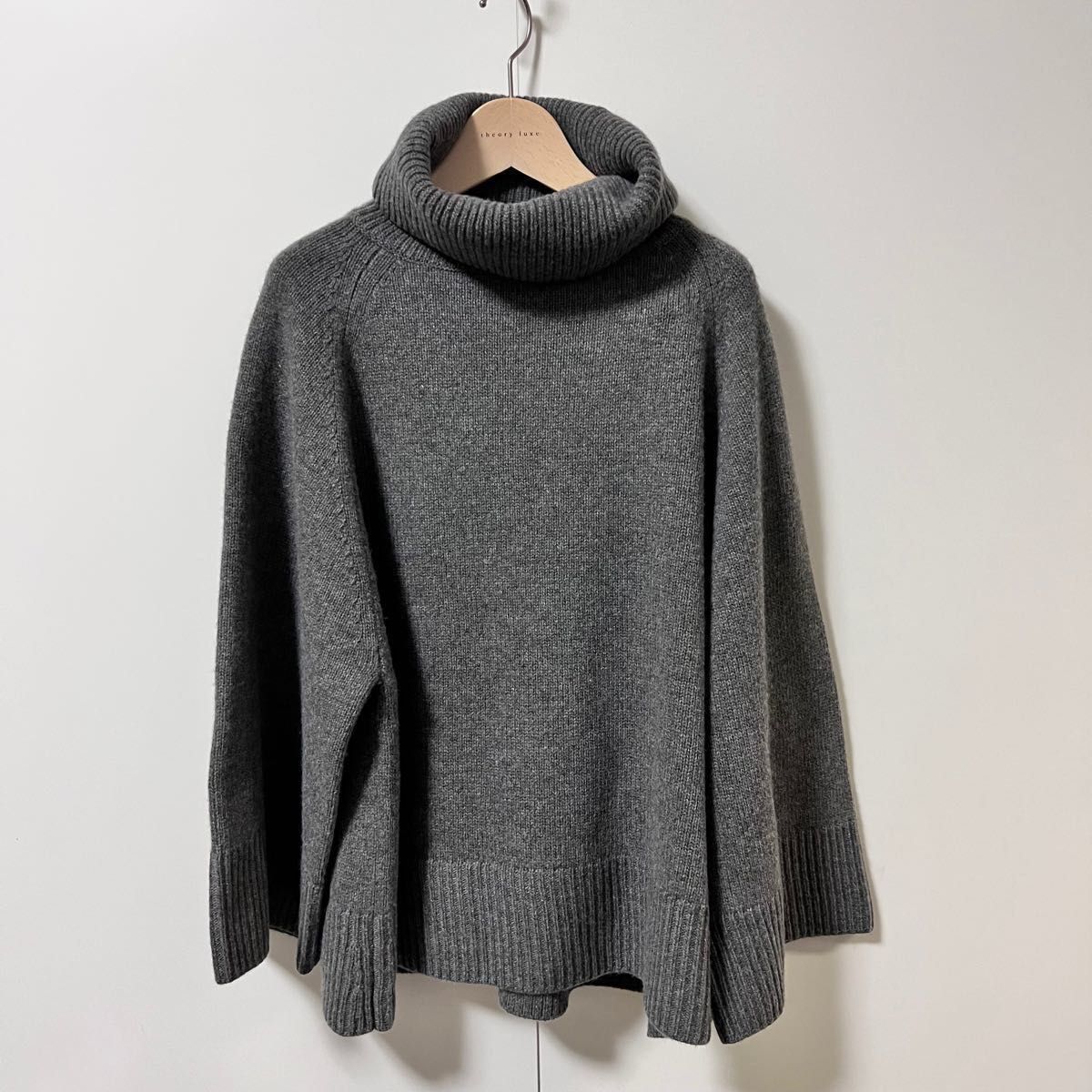 ニット/セーター Theory 21AW 完売 ケープ風 プルオーバー ニット