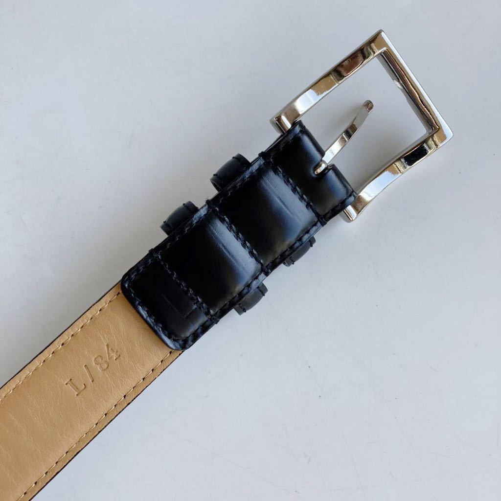 Paul smith オイルシェルコードバン ベルト ポールスミスコレクション 高級 ビジネス フォーマル 馬革 レザー Lサイズ 84㎝