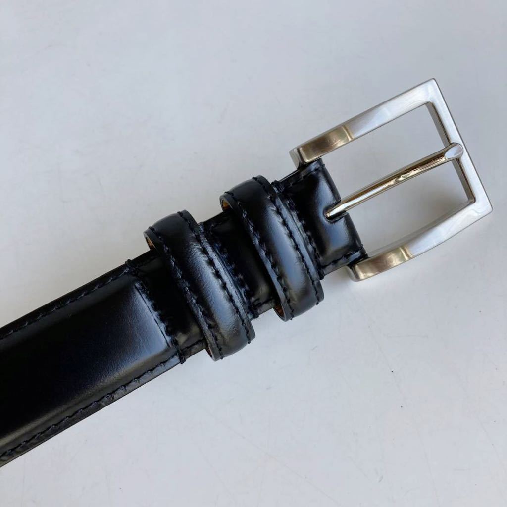 Paul smith オイルシェルコードバン ベルト ポールスミスコレクション 高級 ビジネス フォーマル 馬革 レザー Lサイズ 84㎝