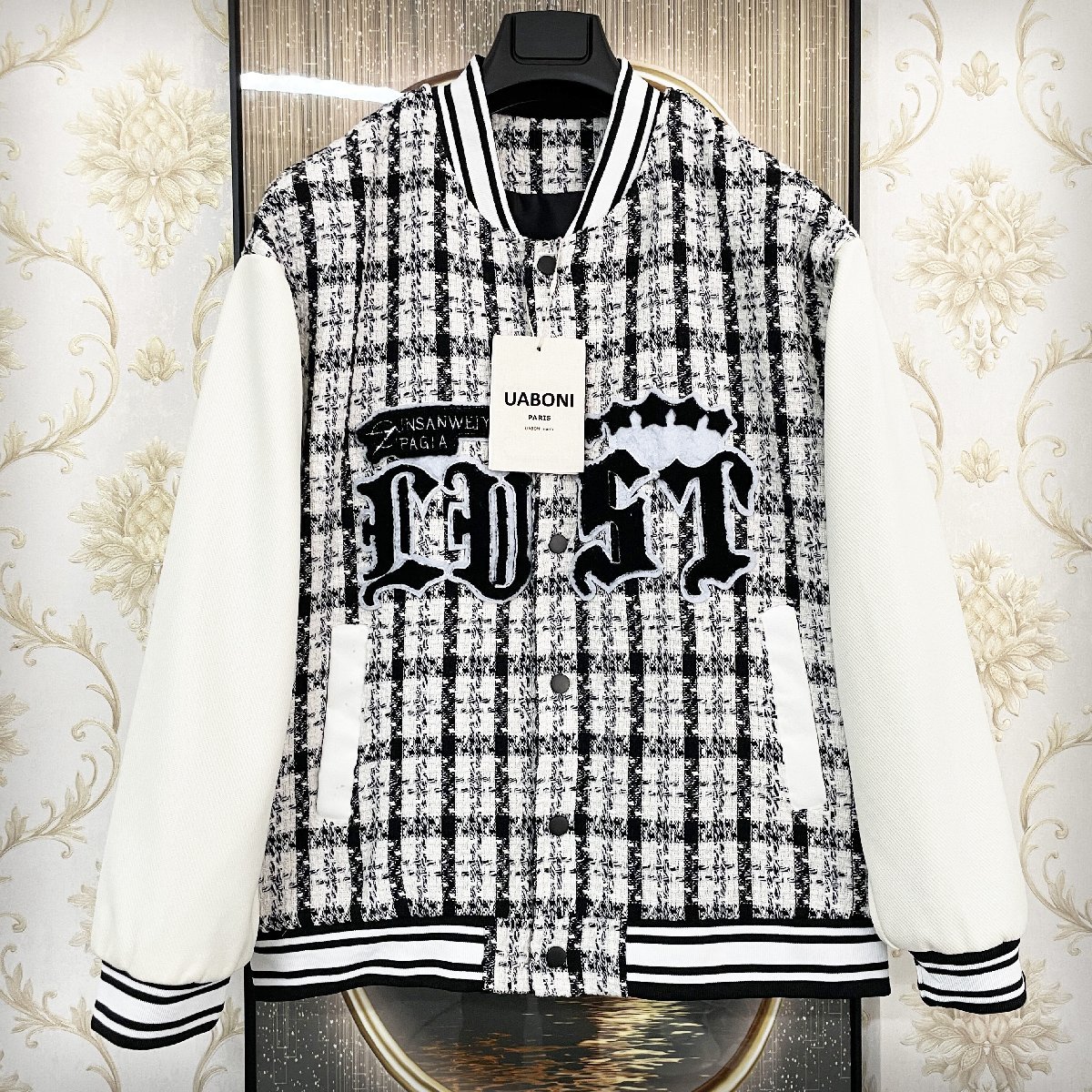 個性EU製&定価7万◆UABONI*Paris*日焼け防止上下セット*ユアボニ◆グラデーション 透かし彫り UVカット ジャケット ショートパンツ 2XL 個性EU製&定価7万◆UABONI*Paris*日焼け防止上下セット*ユアボニ◆グラデーション 透かし彫り UVカット ジャケット ショートパンツ 2XL