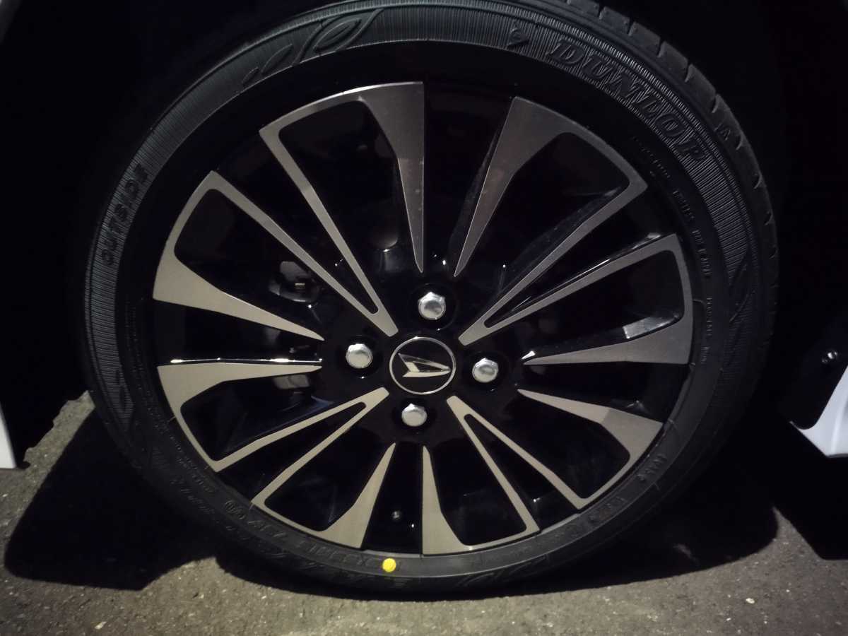 タントカスタム RS LA650S 後期 純正 アルミ タイヤ 4本セット 165