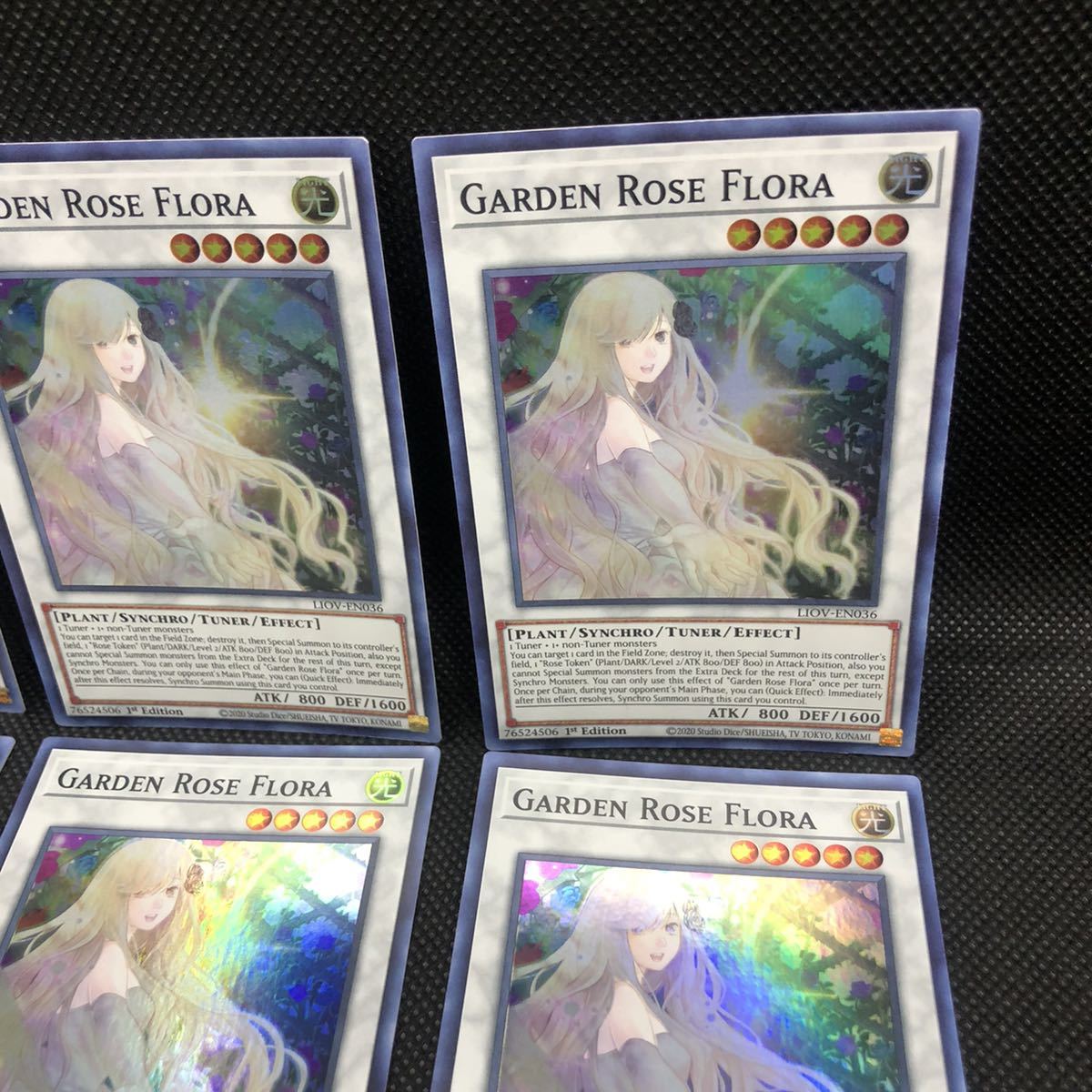 [ не использовался товар ] Yugioh английская версия сад * rose * флора очень редкий LIOV-EN036 9 шт. комплект 