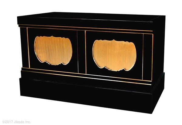 【寺院仏具】潤み塗り 幅150センチの箱型高級須弥壇 国内自社工場制作 木製高級寺院仏具通販(受注生産品)(商品番号11082u)_画像5