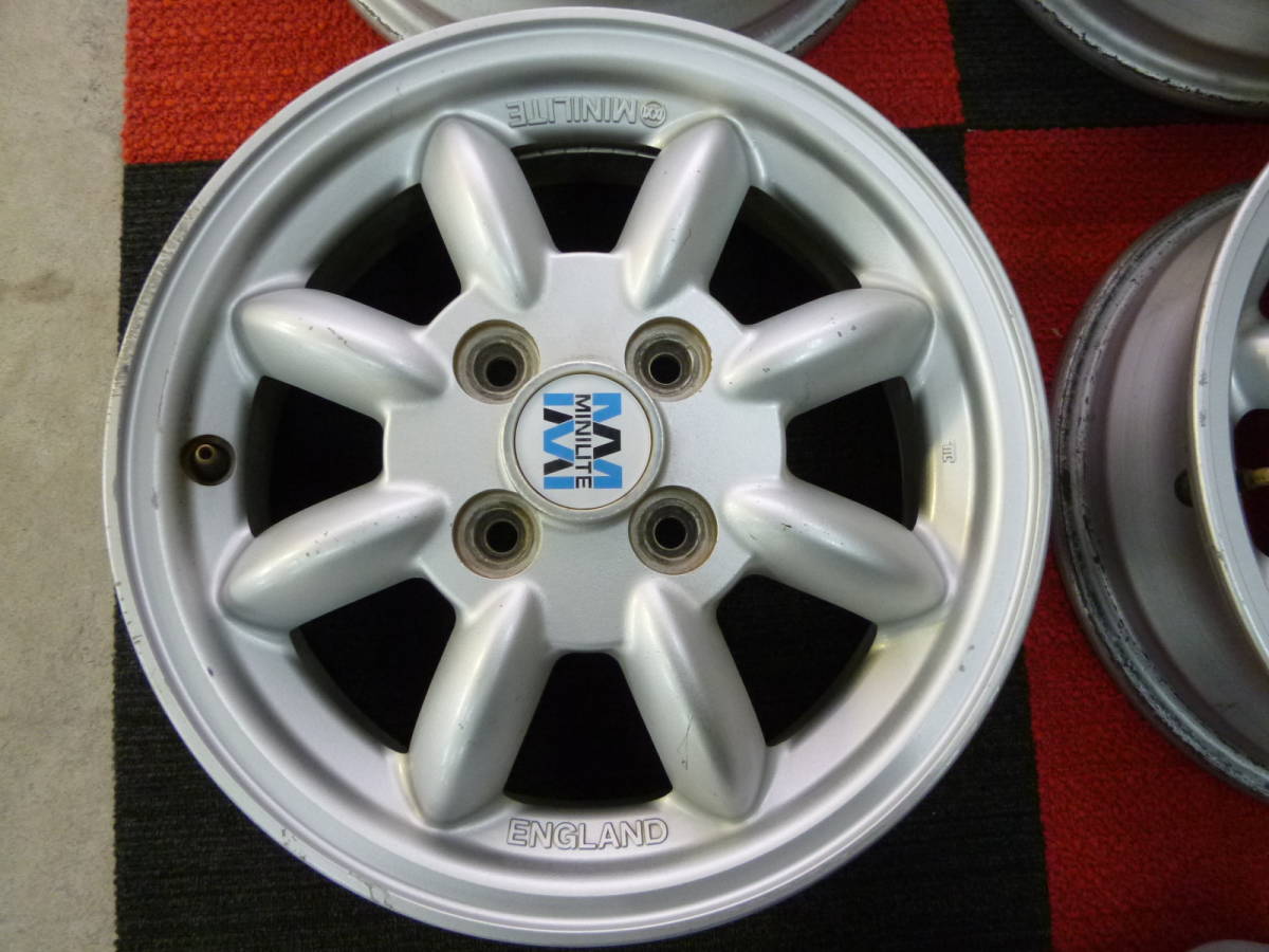 期間限定】 ダイハツ ミラジーノ ミニライト アルミホイール 14インチ