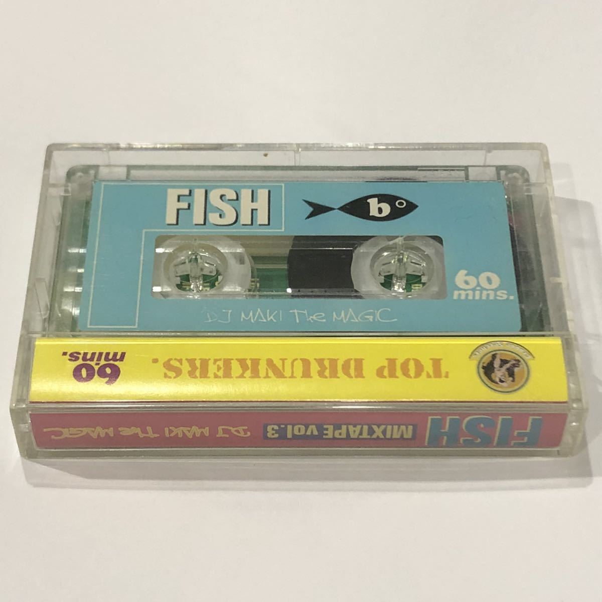 DJ MAKI THE MAGIC / FISH MIXTAPE VOL.3 DJマキザマジック / フィッシュ ミックステープ 3 カセットテープCASSETTE TAPE 再生良好◎_画像2