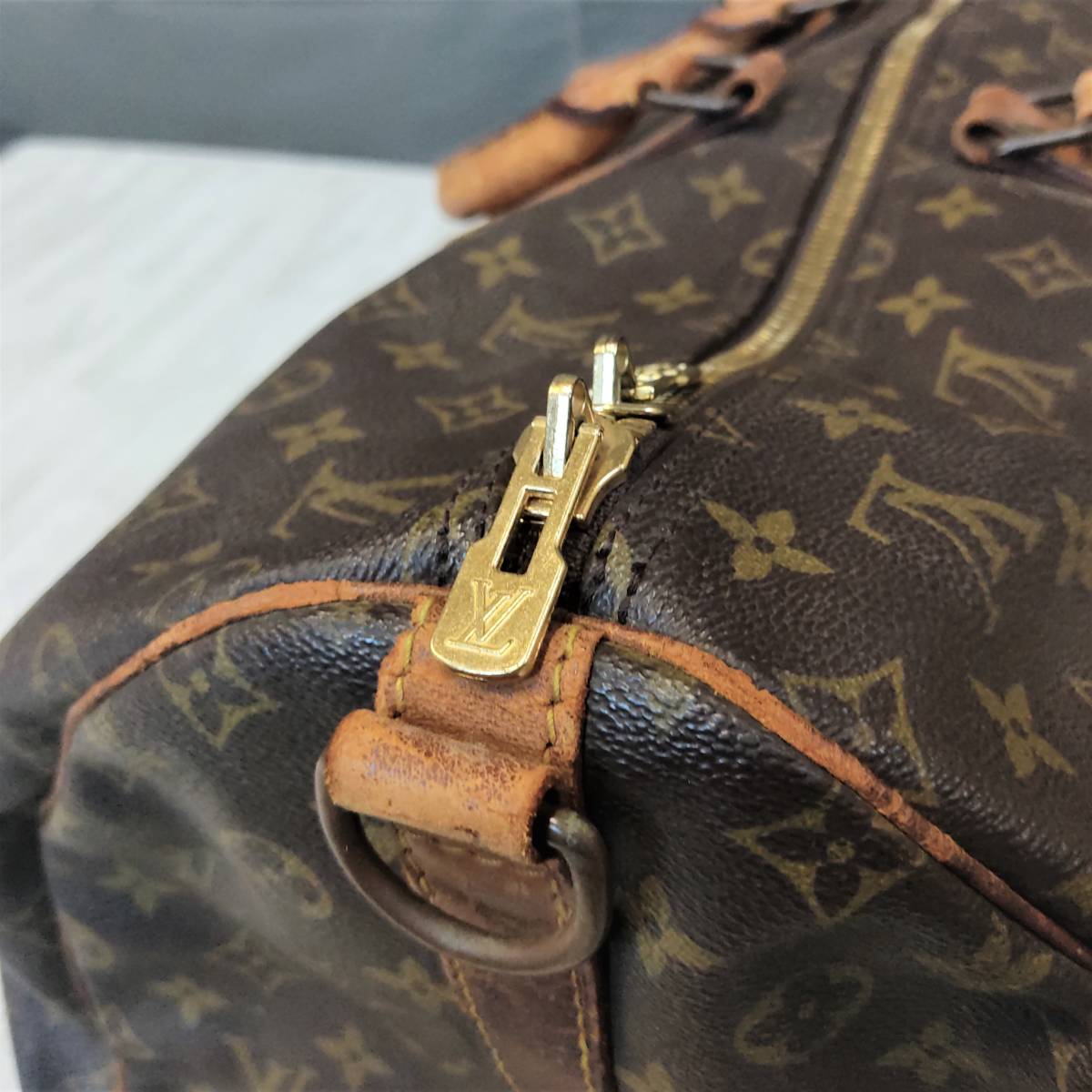 LOUIS VUITTON バンドリエール55 M41414 ヴィンテージ 84年 LOUIS VUITTON バンドリエール55 M41414 ヴィンテージ 84年