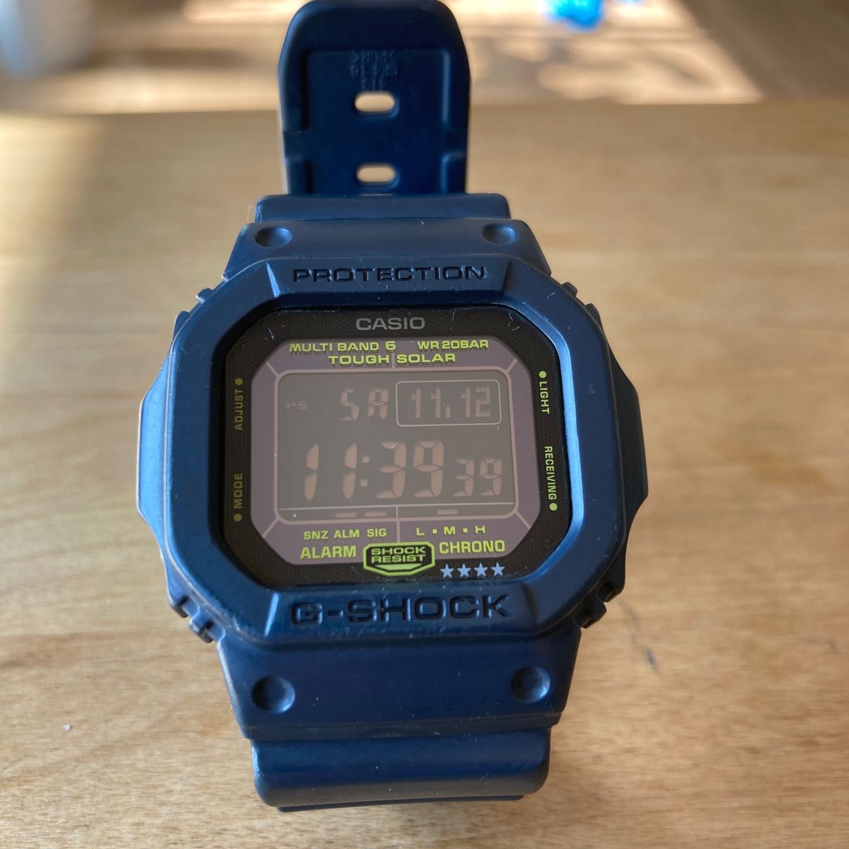 ☆CASIO G-SHOCK☆極美品♪3159*JA メタルバンド タフソーラー ☆CASIO G-SHOCK☆極美品♪3159*JA メタルバンド タフソーラー