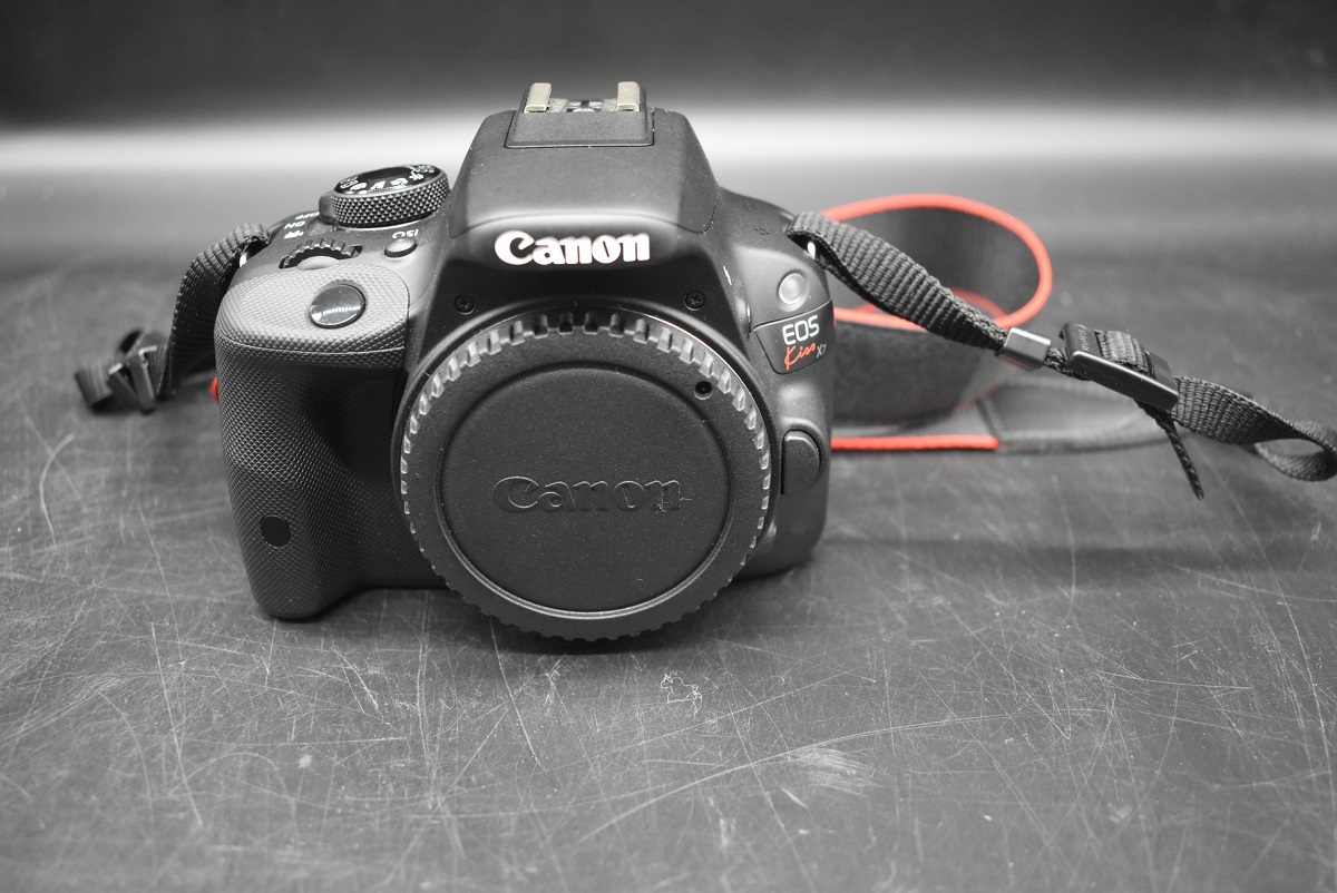 NH11-66[ текущее состояние товар ] рабочее состояние подтверждено Canon EOS Kiss X7 камера Canon прекрасный товар однообъективный зеркальный камера 18-55mm 55-250mm хранение товар б/у товар 