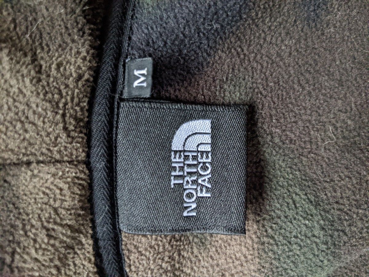 ザ　ノースフェイス　迷彩　カモフラ　フリース　ウエア　ボトムス　セットアップ　上下　セット　Mサイズ　THE NORTH FACE