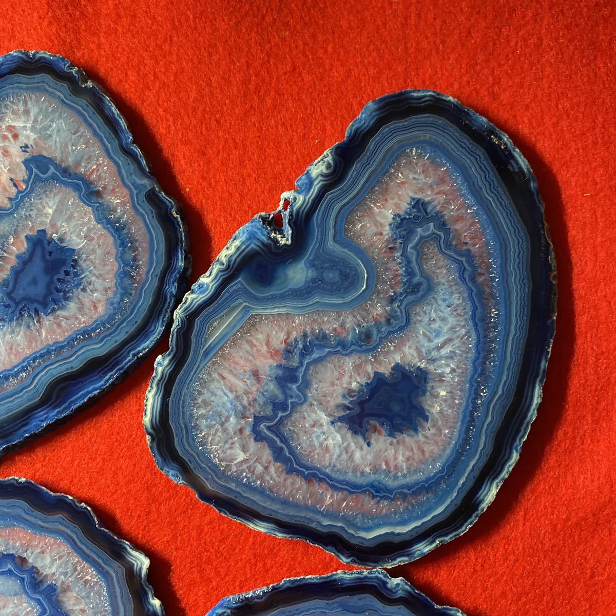H Stern#高級品コースター6枚セット AGATE COASTER アゲート | www