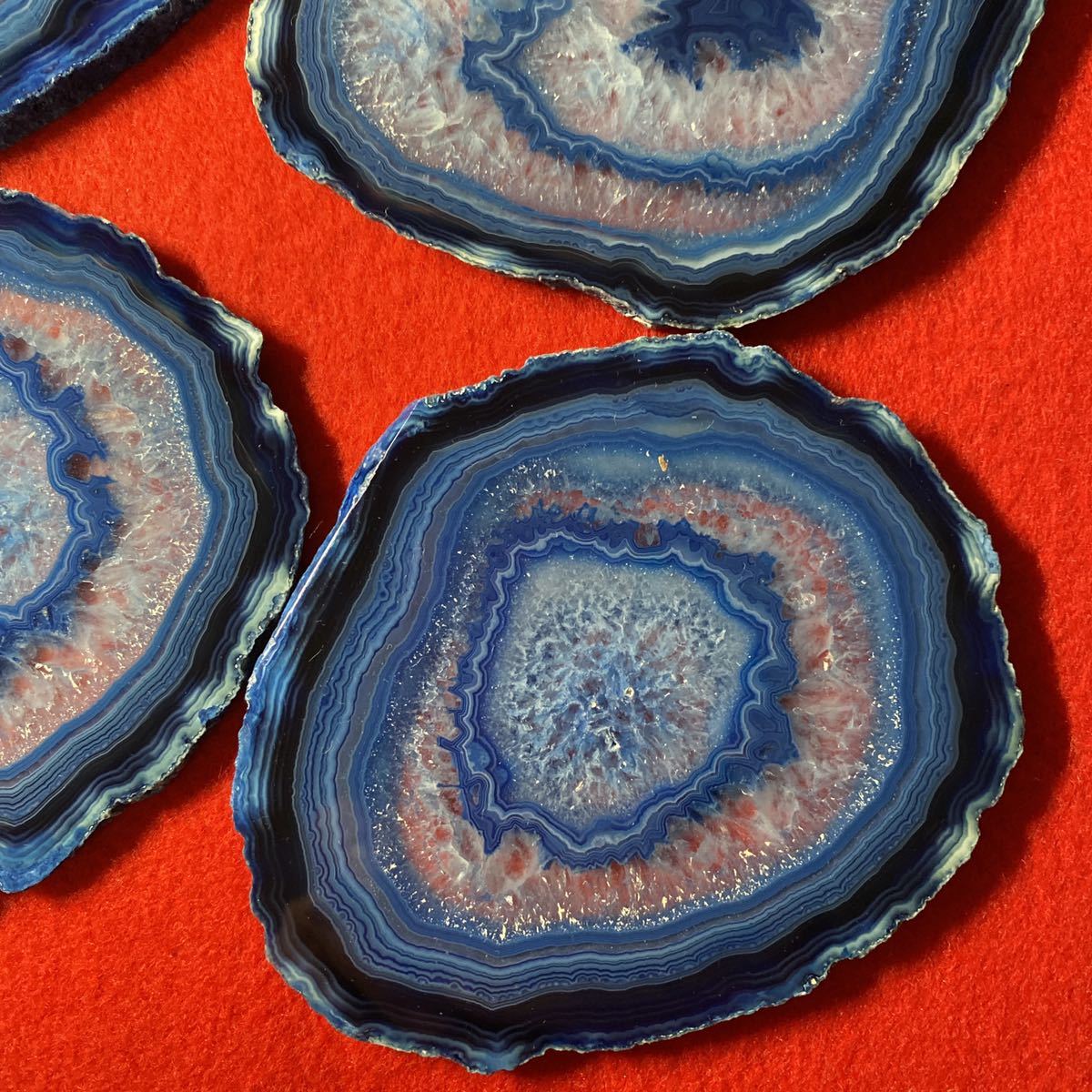 H Stern#高級品コースター6枚セット AGATE COASTER アゲート | www