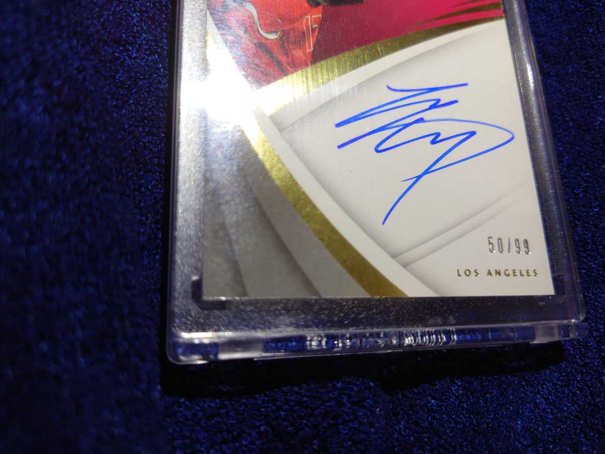 2018 Panini Immaculate.SHOHEI OHTANI(大谷翔平)ルーキー 直筆