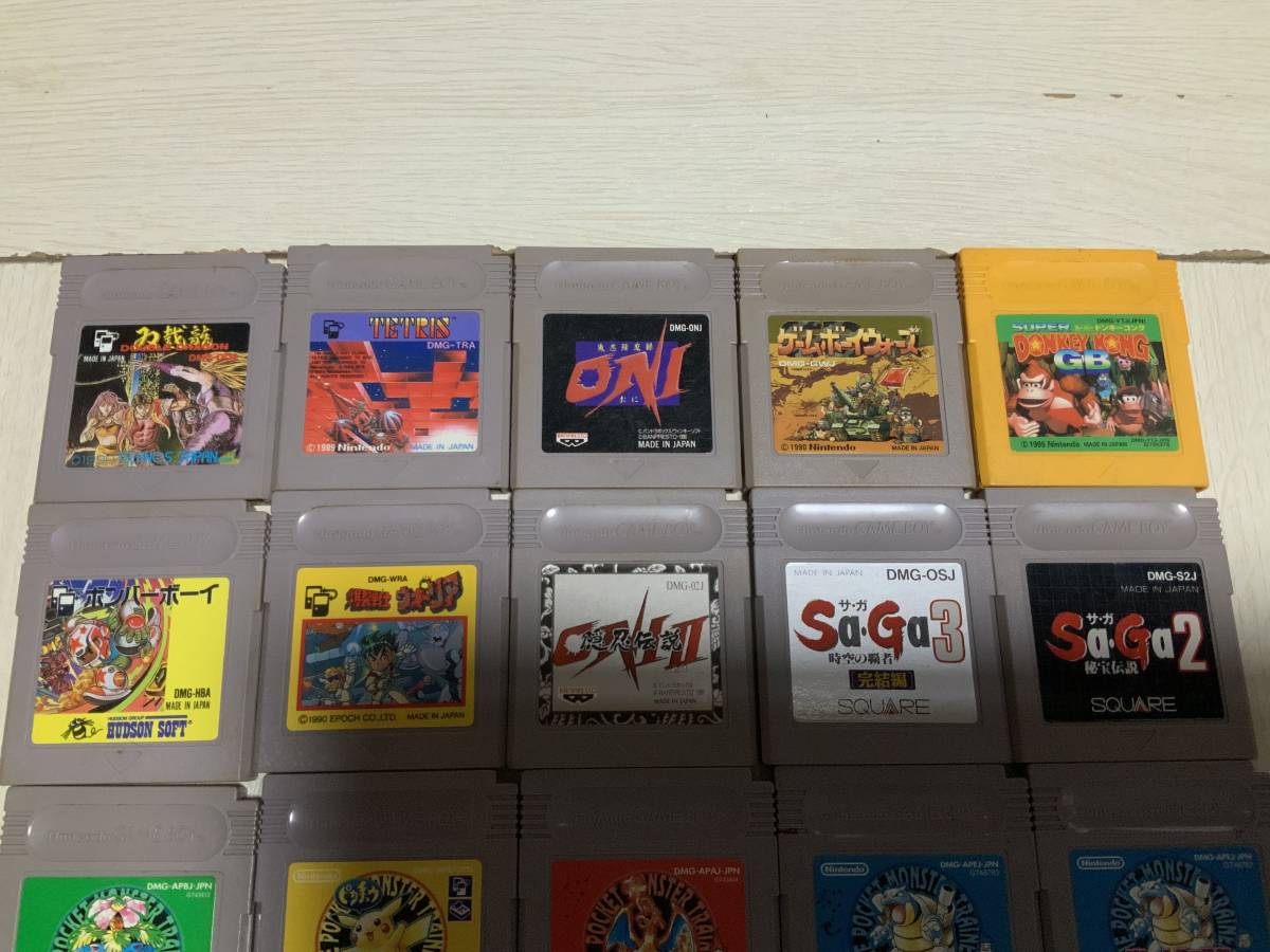 100%の保証 ソフト25本セット GBCソフト20本セット【新品未開封・GBC