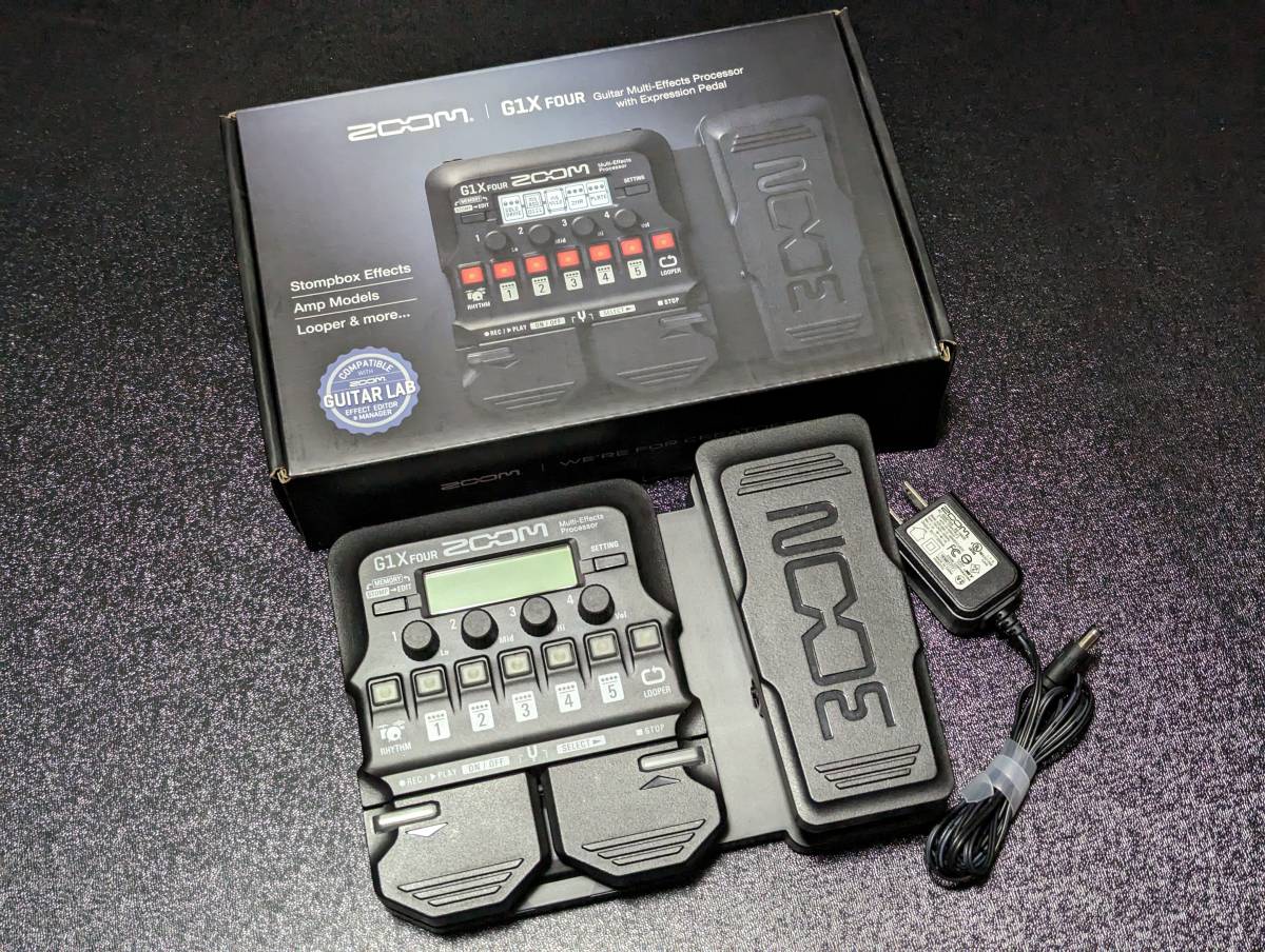 ZOOM G1X FOUR マルチエフェクター マルチエフェクツプロセッサー