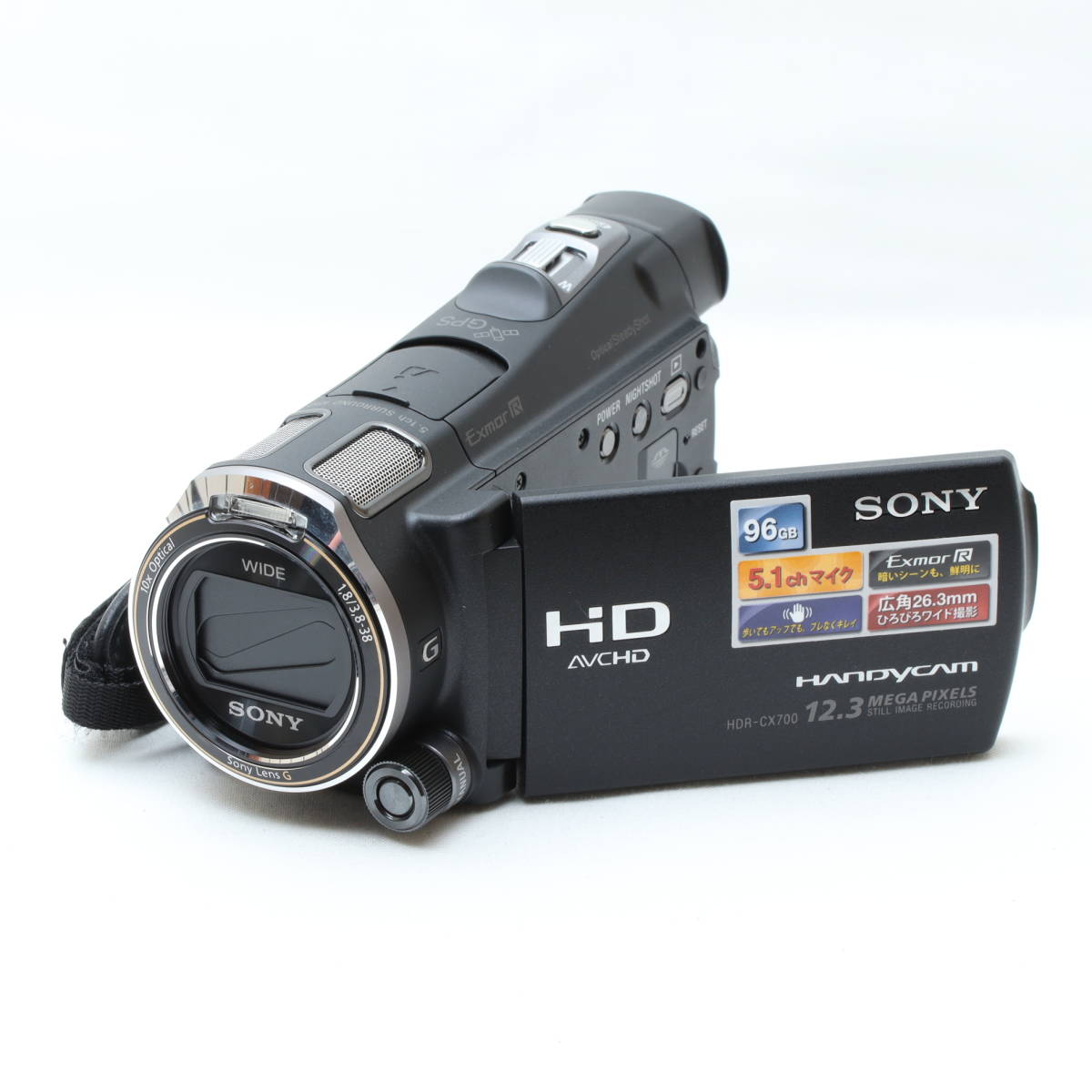 超極上 #1885 ☆ ソニー Sony HDR-CX700V Handycam ☆満足100%宣言