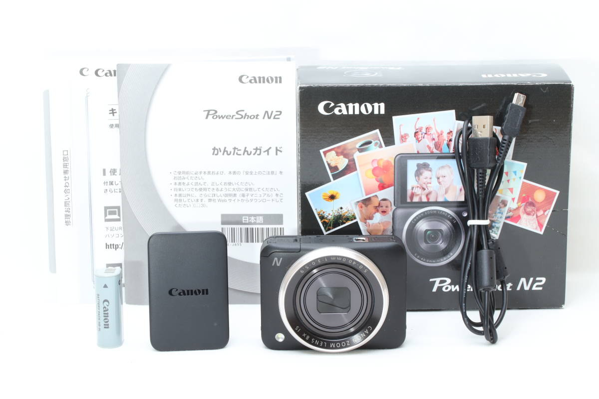 新品級 #1902 ☆ キヤノン Canon PowerShot N2 ☆オススメ品!使用感激少の極上品です!! キヤノン パワーショットN2