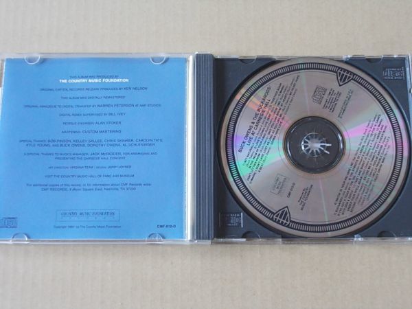 E5048 即決 CD バック・オウエンズ ＆ バッカルーズ『ライヴ・アット・カーネギー・ホール』シール帯付 国内盤 の画像2