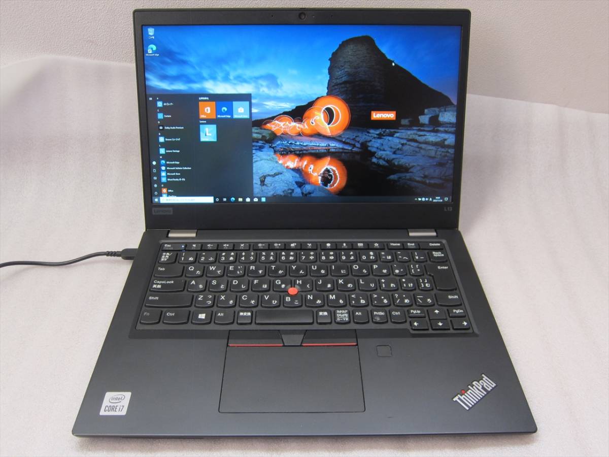 Lenovo ThinkPad L13 Core i7-10510U/16GB/SSD512GB/13.3型フルHD液晶