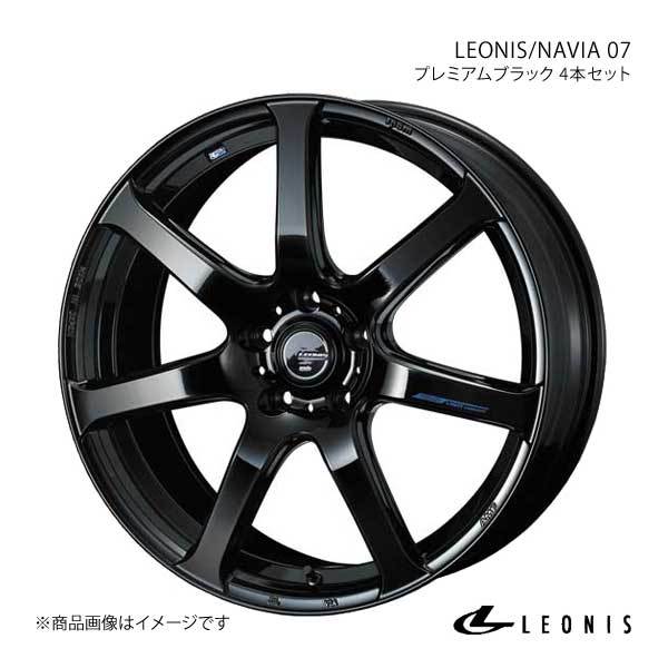 LEONIS/NAVIA 07 スクラムワゴン DG64W アルミホイール 4本セット 【16×5.0J 4-100 INSET45 PBK】 39556×4