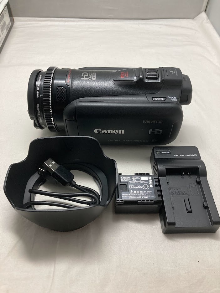 Canon デジタルビデオカメラ iVIS HF G10 IVISHFG10 光学10倍 光学式手