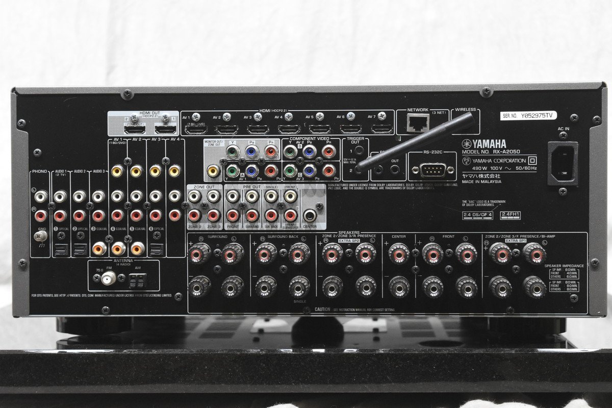 YAMAHA ヤマハ AVアンプ レシーバー RX-A2050