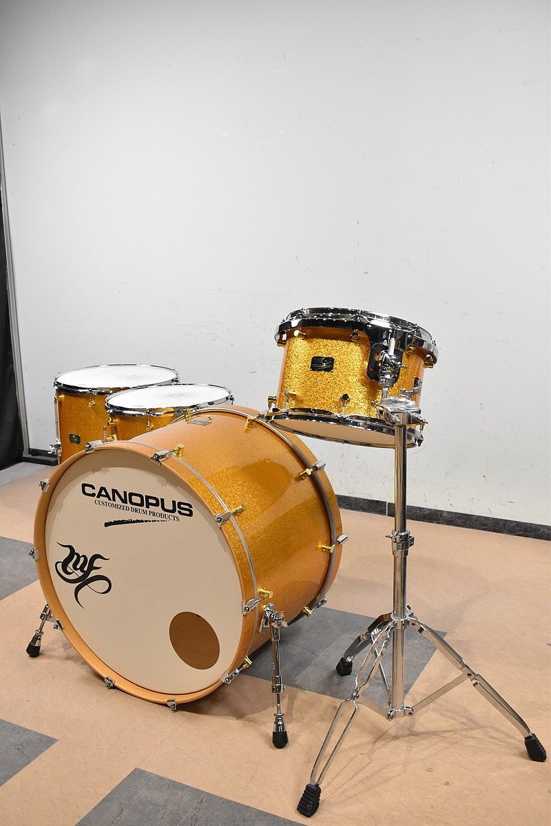 CANOPUS ドラムセット 4点セット | monsterdog.com.br