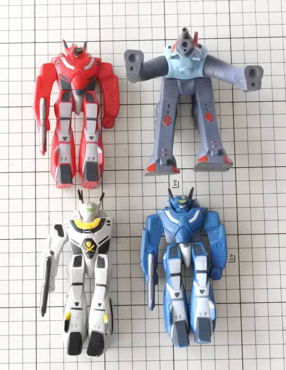 ソフビフィギュアセット タカトクトイス 超時空要塞マクロス ソフビフィギュアセット タカトクトイス 超時空要塞マクロス
