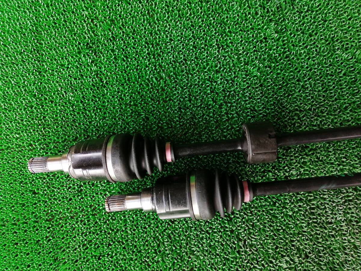  Suzuki MH44S Wagon R front drive shaft left right boots crack none noise none 