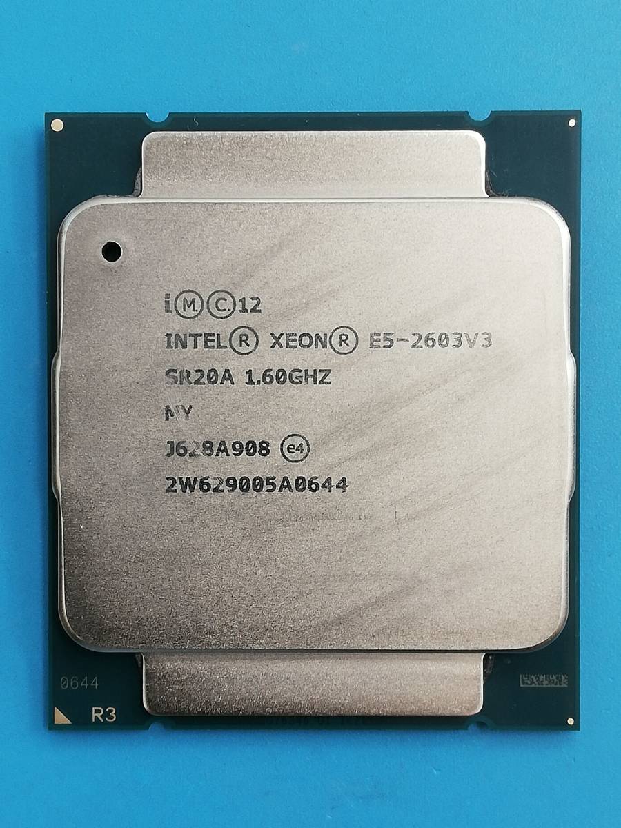 Intel Xeon E5 2603V3 動作未確認※動作品から抜き取り 06440021018_画像1