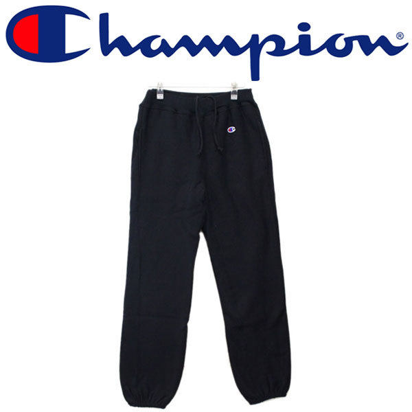 Champion (チャンピオン) C5-Y201 Reverse Weave SWEAT PANT (リバースウィーブ スウェットパンツ) アメリカ製 ブラック-090-XLサイズ